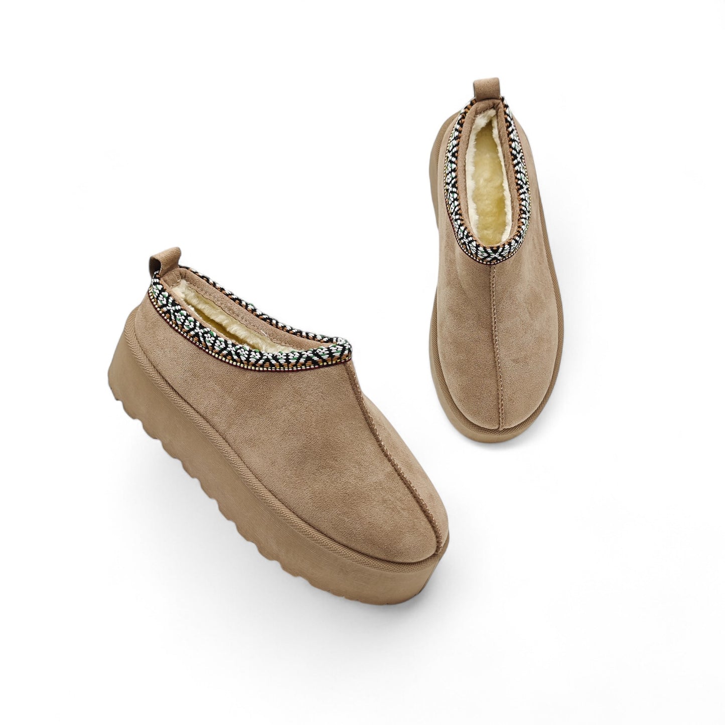 HAZEL KHAKI CON FORRO