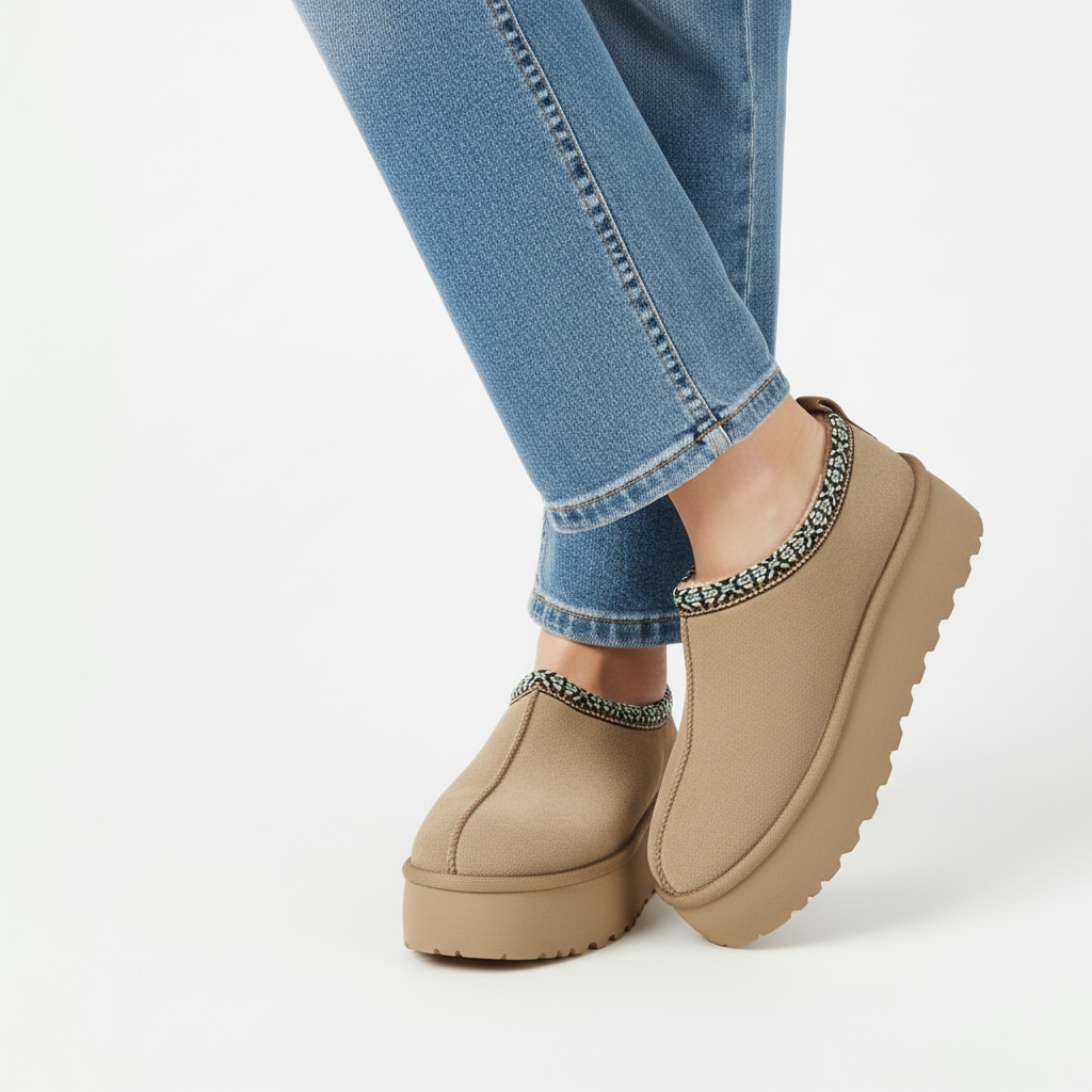 HAZEL KHAKI CON FORRO