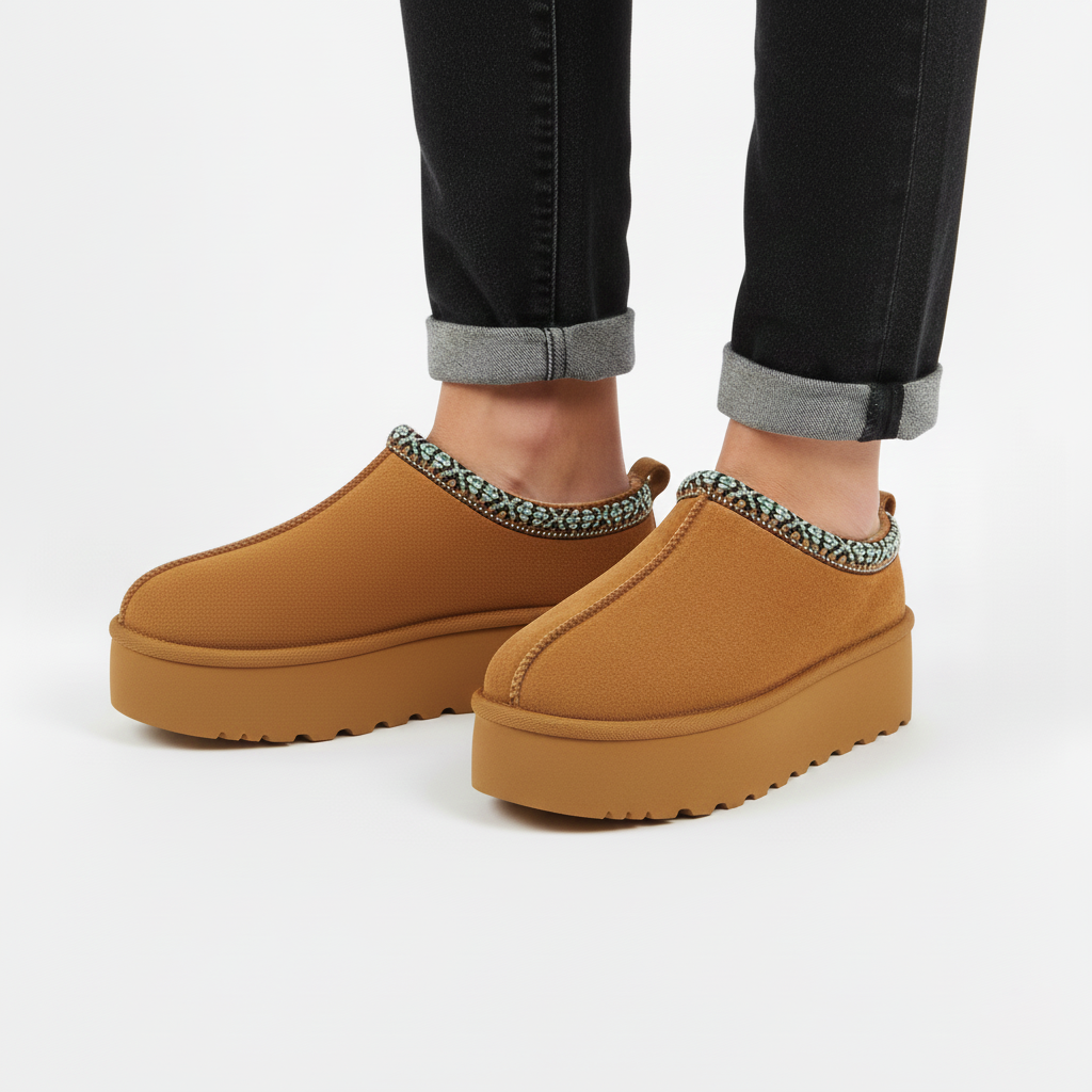 HAZEL CAMEL CON FORRO