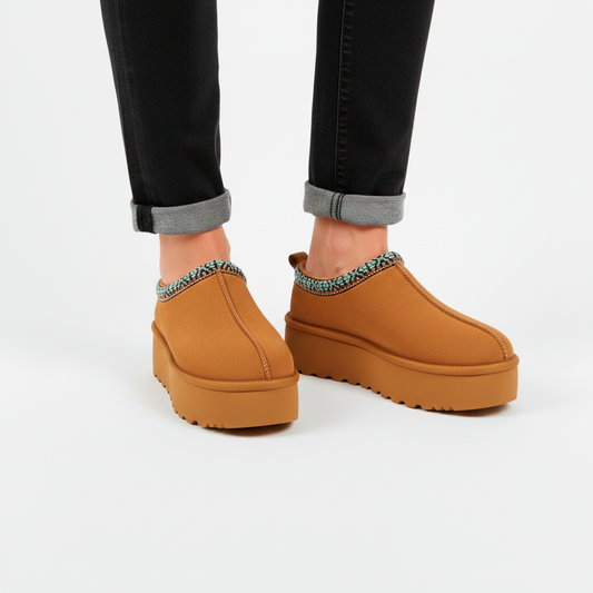 HAZEL CAMEL CON FORRO