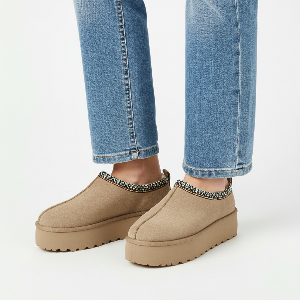 HAZEL KHAKI CON FORRO